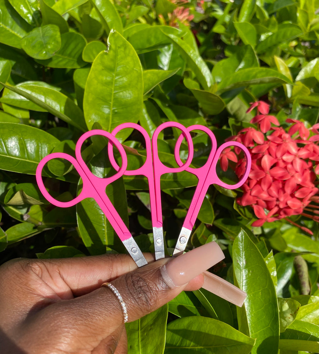 Hot Pink Lash Scissors